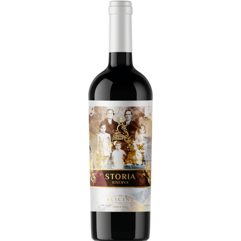 Storia Primitivo Riserva Tenuta Montevitolo. Flasche Jahrgang 2021
